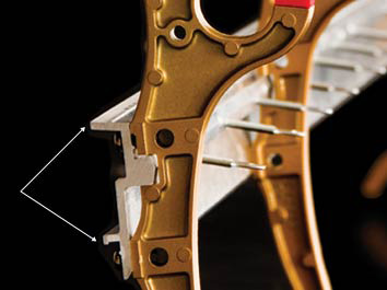 Duel-Beam Aluminum Action Rail