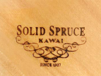Solid Spruce Soundboard