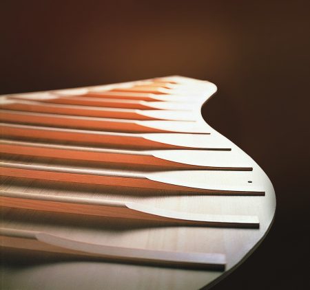 Solid Spruce Stapered Soundboard