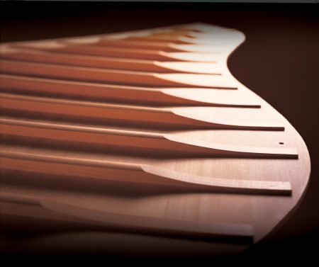 Tapered Solid Spruce Soundboard